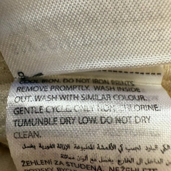 Edikted Lucia Ribbed Romper Women's XS Tan Button Up Collared Micro Mini Bodycon - Picture 15 of 15